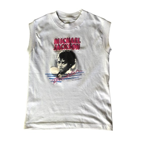 RARE Vintage 1984 Thriller Michael Jackson Tank - Picture 2 of 7
